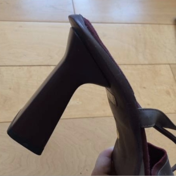 Kenneth Cole Made in Italy Sandals Open Heels 8.5 - Picture 7 of 8